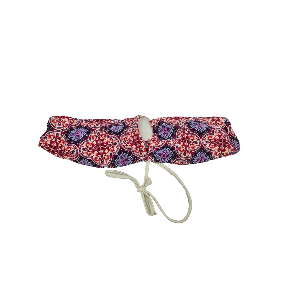 YMI Bikini Top Juniors Large Tie Back Paisley Boho Swim‎ Top